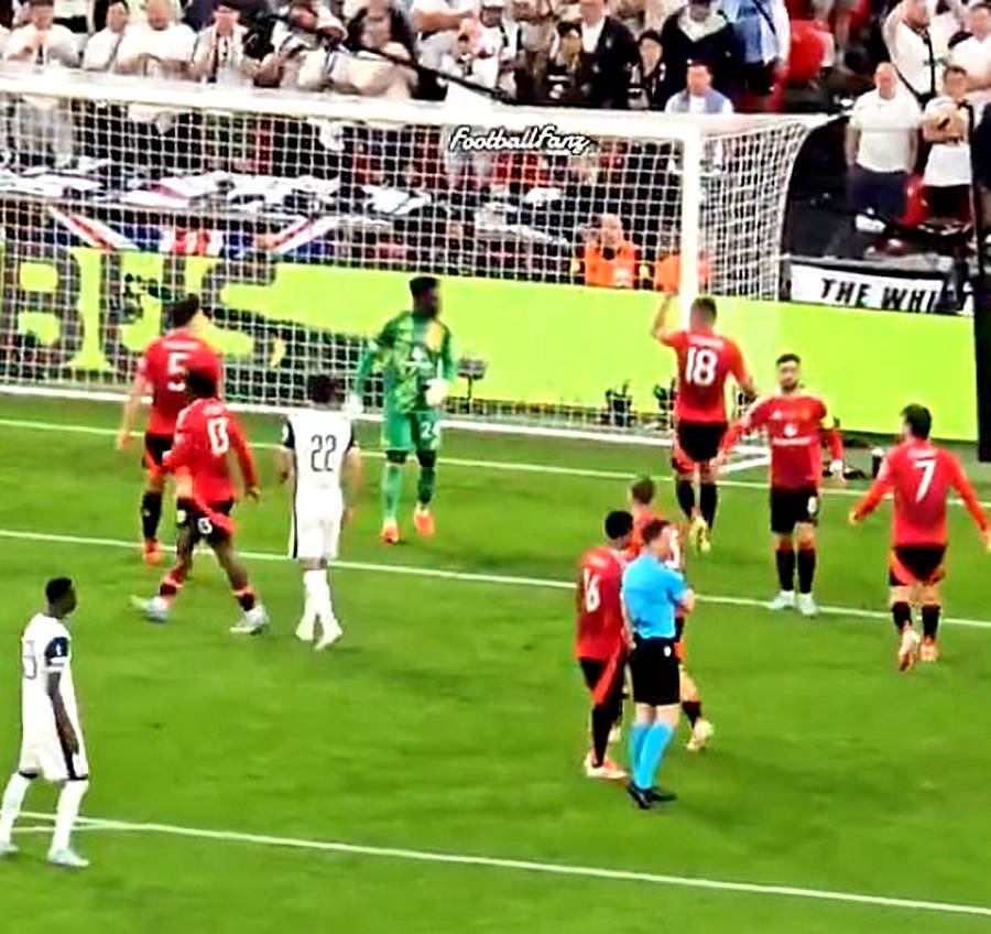 三亚奥纳纳惹曼联队友不满，卡塞米罗与之对骂！三队有意3000万签霍伊伦德